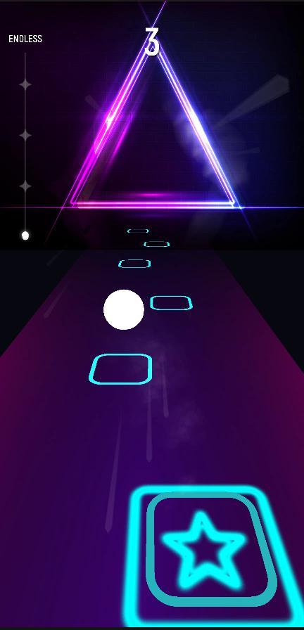 Anime Ball : Dancing Tiles Hop screenshot image 14_Popularmodapk.com