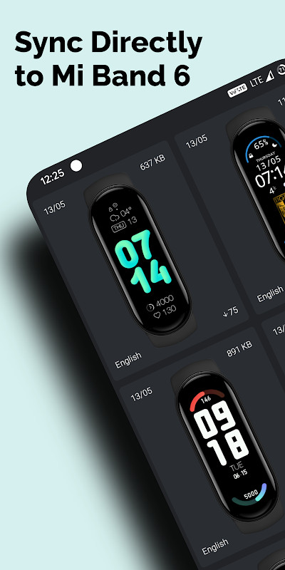 Mi Band 6 Watch Faces screenshot image 2_Popularmodapk.com