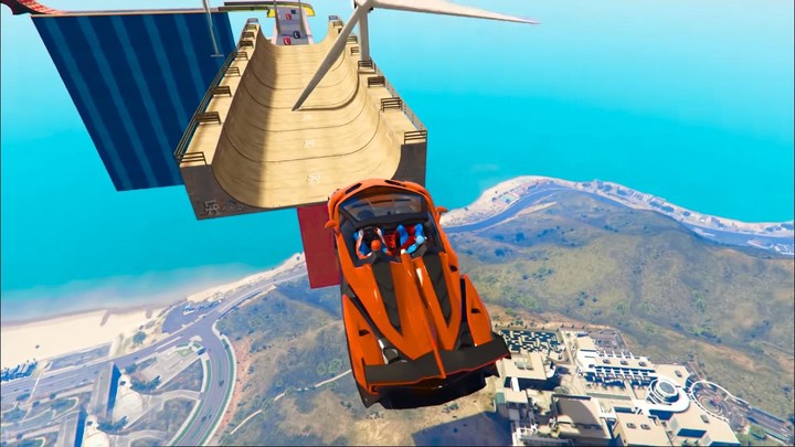 Car Games Superhero Car Stunts screenshot image 3_Popularmodapk.com