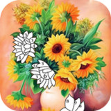 Flower Color by Number Game1.6_Popularmodapk.com