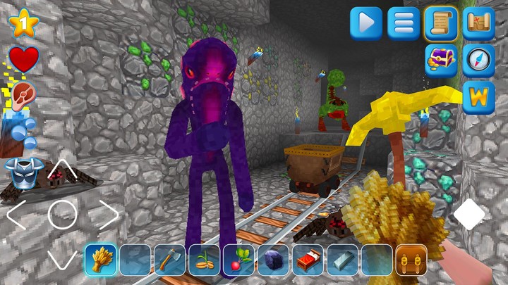 EarthCraft: Block Build Craft screenshot image 5_Popularmodapk.com