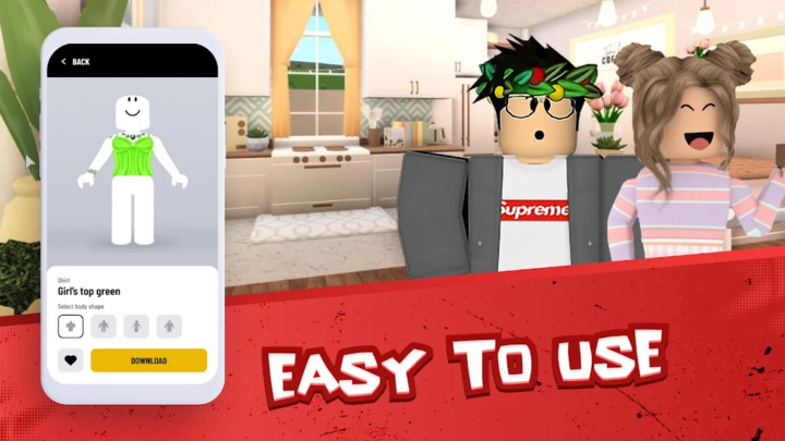 Skins for Roblox Clothing screenshot image 1_Popularmodapk.com