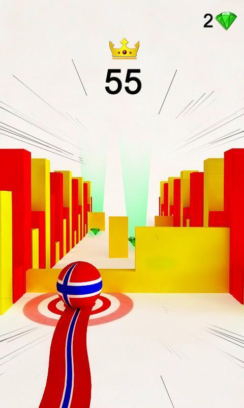 Ball Rolling Catch Up Rush screenshot image 4_Popularmodapk.com