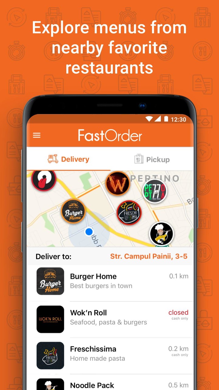 FastOrder – Food App screenshot image 1_Popularmodapk.com