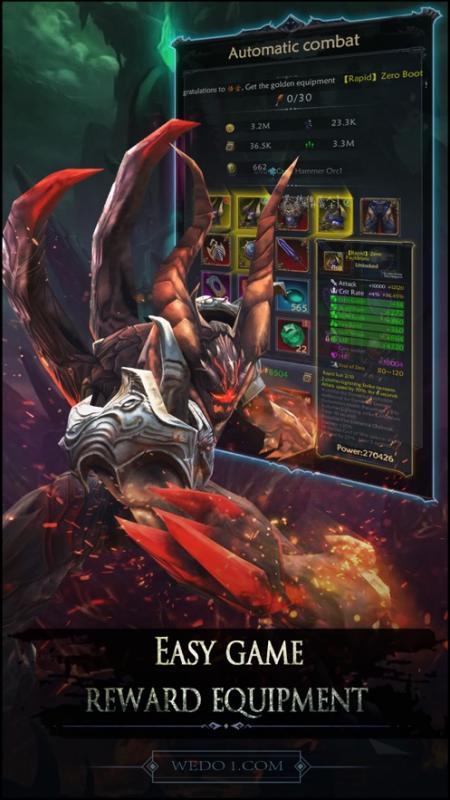 idle war knight- AFK Hero game screenshot image 2_Popularmodapk.com