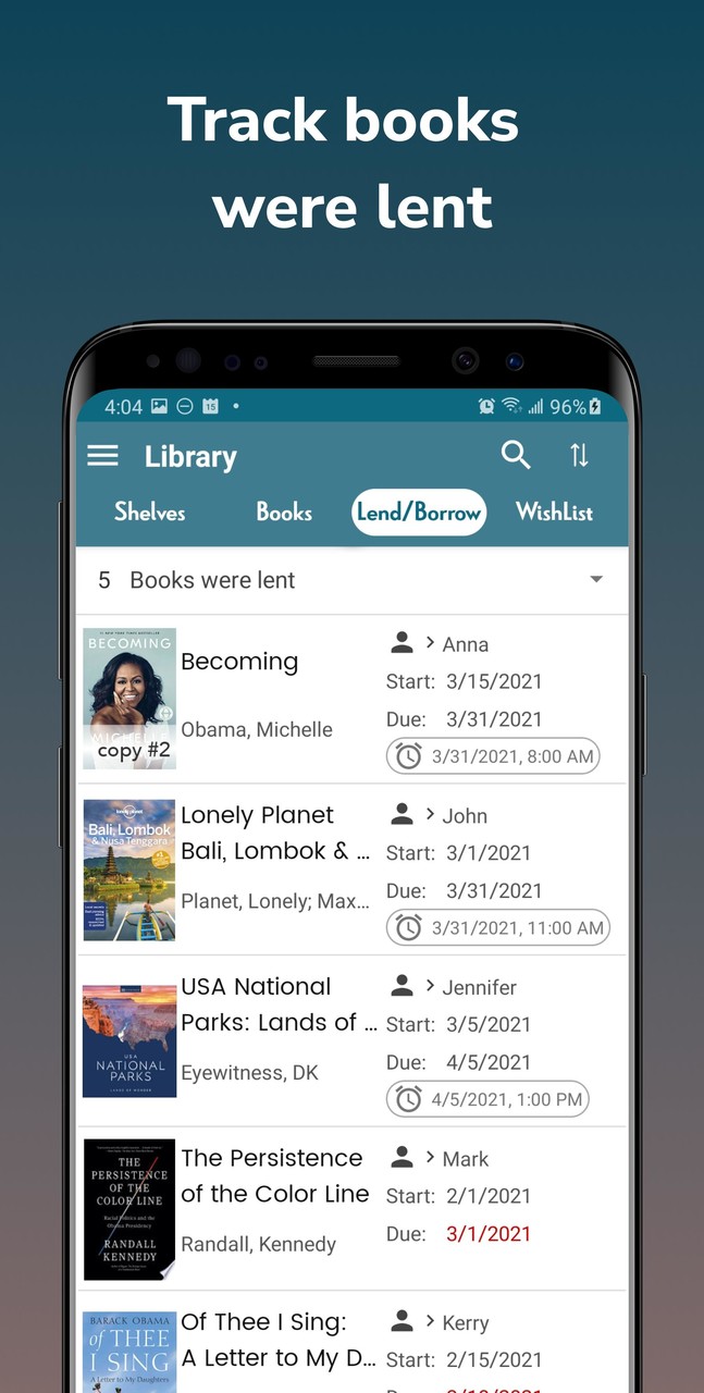 Handy Library - Book Organizer screenshot image 10_Popularmodapk.com