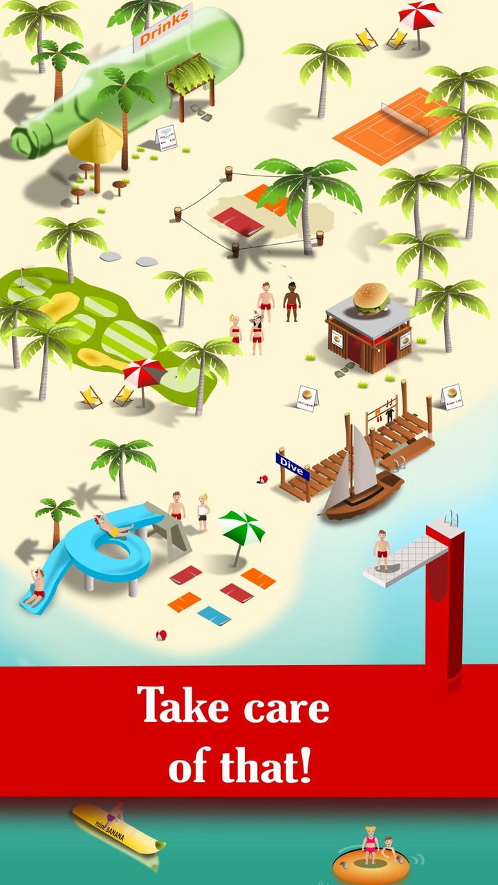 Holiday Resort Tycoon screenshot image 3_Popularmodapk.com