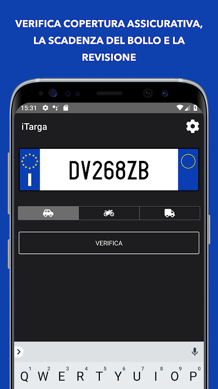 iTarga - Verify Italian license plate screenshot image 5_Popularmodapk.com