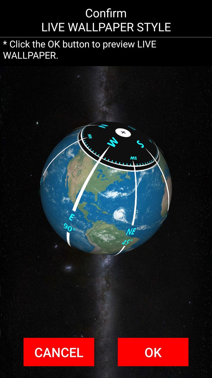 3D Globe Compass screenshot image 10_Popularmodapk.com