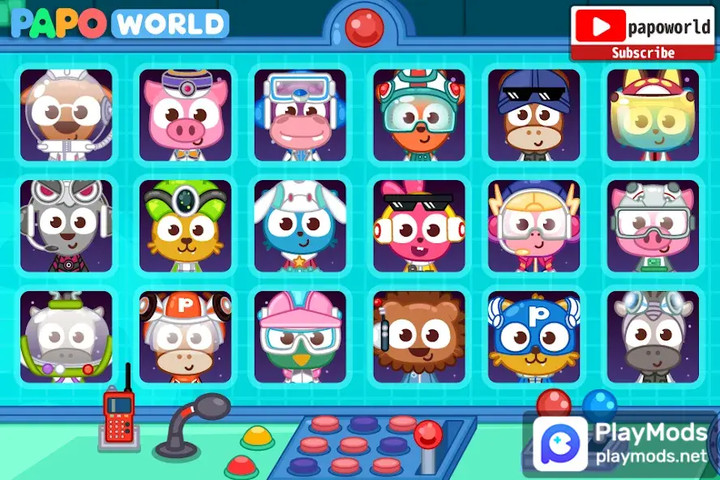 Papo Town Spaceship<span>(unlock all content)</span> screenshot image 5_Popularmodapk.com