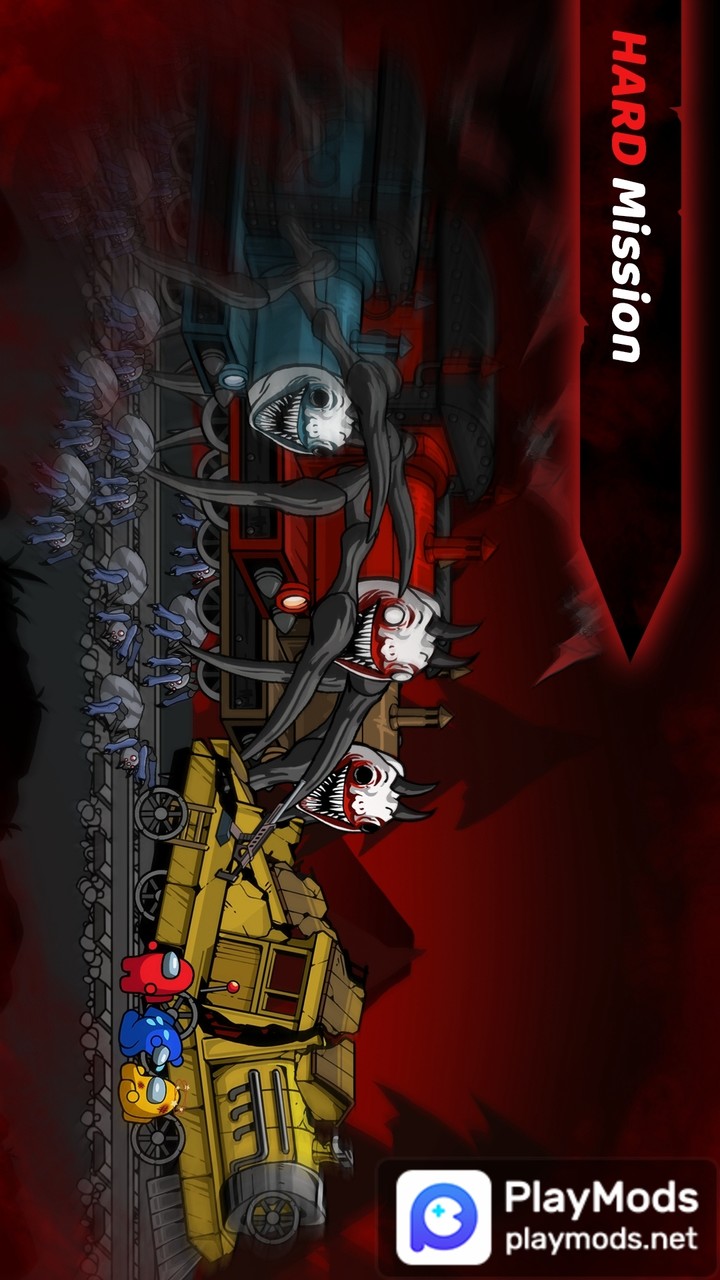 Choo Survival: Impostor Shoot<span>(Ad-free and rewarded)</span> screenshot image 1_Popularmodapk.com