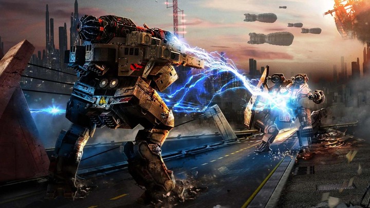 Robots Vs Aliens Death Match screenshot image 4_Popularmodapk.com