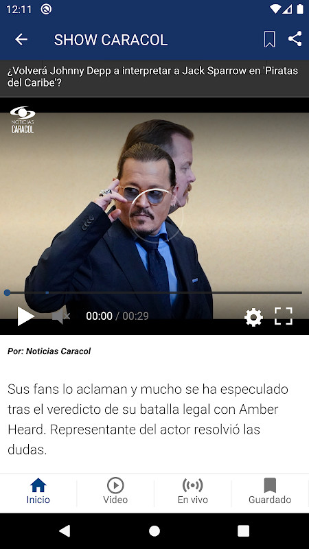 Noticias Caracol screenshot image 2_Popularmodapk.com