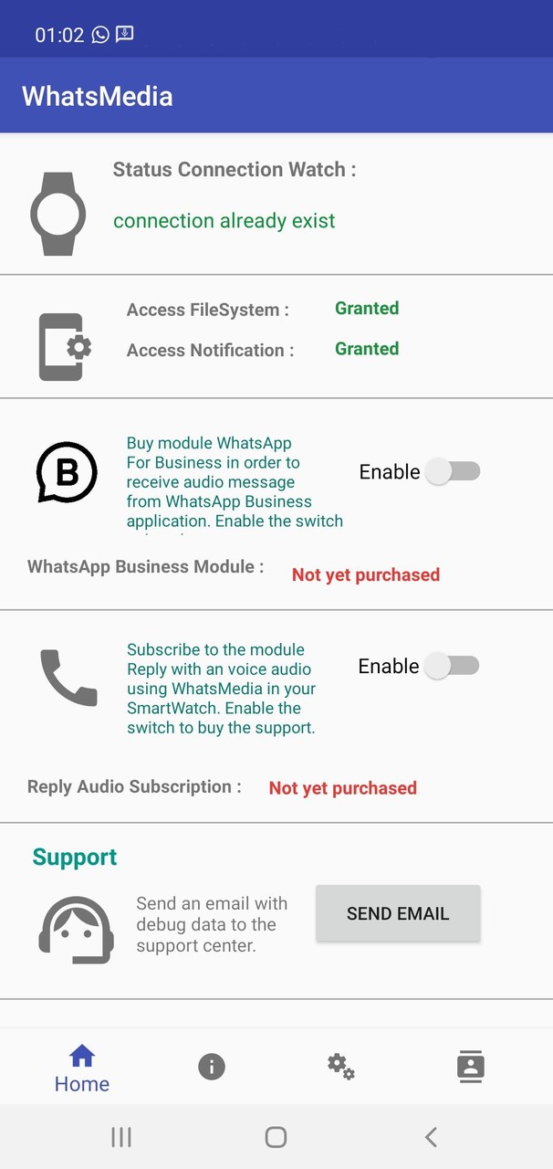 WhatsMedia for Samsung Watch screenshot image 6_Popularmodapk.com