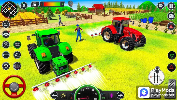 Indian Farming Tractor Game 3D<span>(Speed Hack)</span> screenshot image 3_Popularmodapk.com