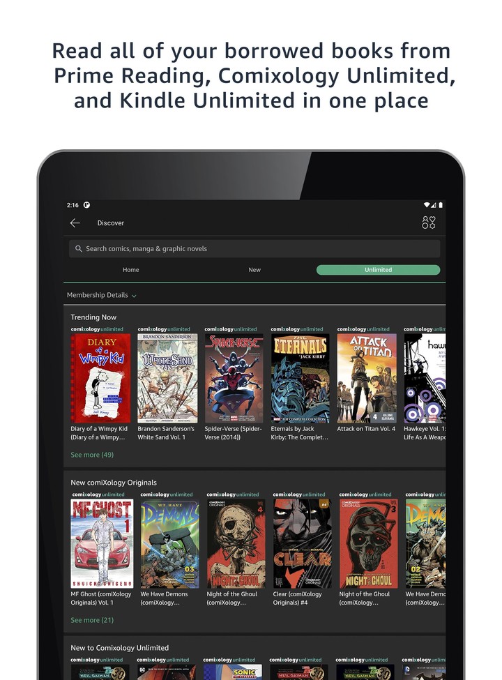 Comics & Manga by Comixology screenshot image 13_Popularmodapk.com