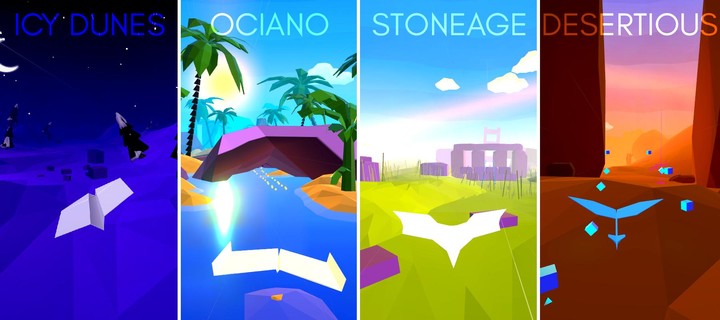 Paperly: Paper Plane Adventure screenshot image 4_Popularmodapk.com