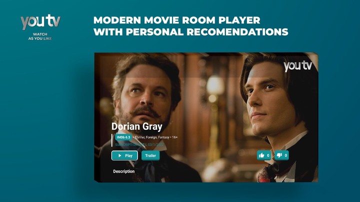 youtv - for AndroidTV screenshot image 1_Popularmodapk.com