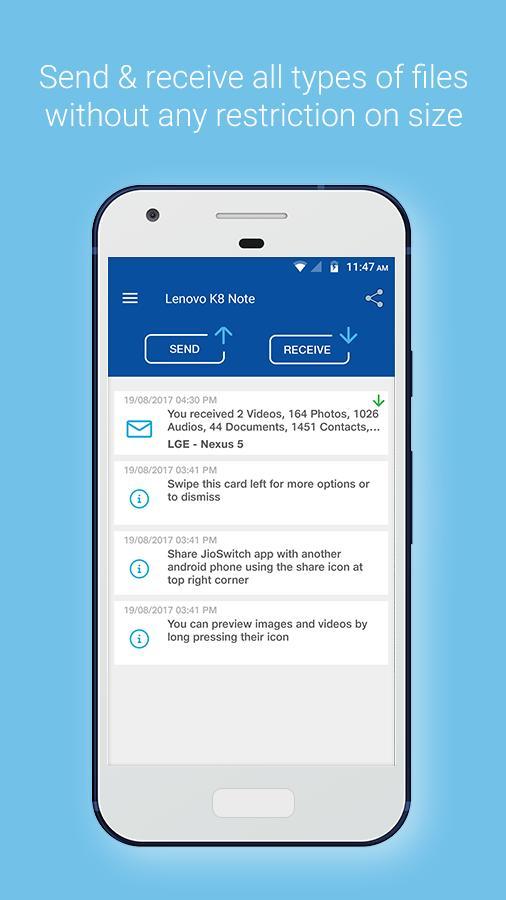 JioSwitch - Transfer Files & S screenshot image 10_Popularmodapk.com