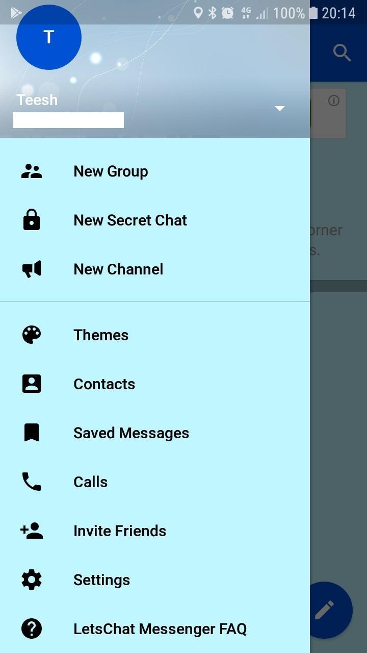 LetsChat Messenger - Telegram screenshot image 3_Popularmodapk.com