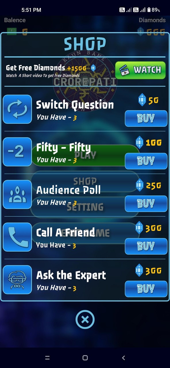 KBC Crorepati Quiz Game 2022 screenshot image 4_Popularmodapk.com