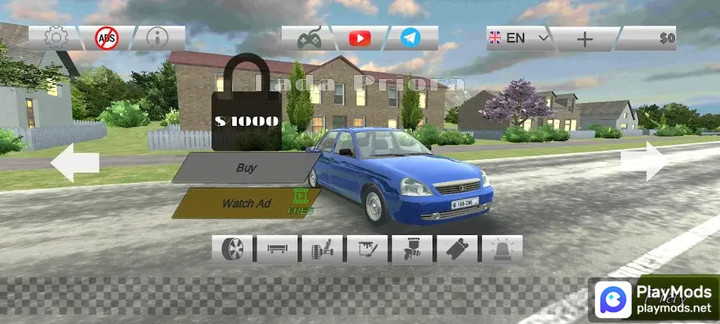 Russian Car : Village<span>(Unlimited coins)</span> screenshot image 3_Popularmodapk.com