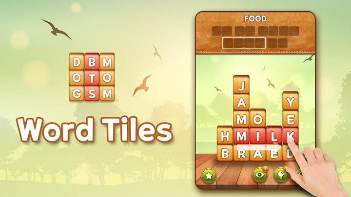 Word Tiles : Swipe Word Puzzle screenshot image 1_Popularmodapk.com