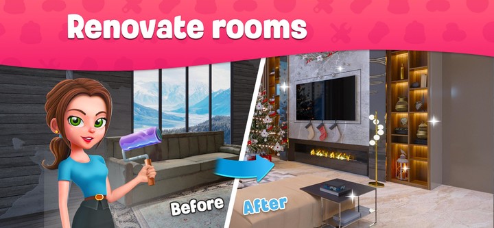 Design Empire: Home Makeover screenshot image 1_Popularmodapk.com