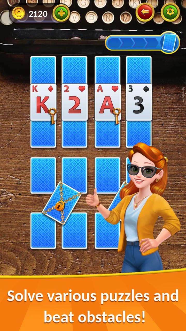 Kings & Queens: Solitaire Game screenshot image 3_Popularmodapk.com