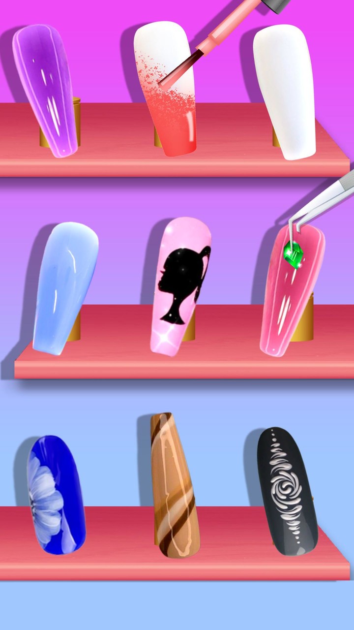 Acrylic Nails Art - Nail Games screenshot image 5_Popularmodapk.com