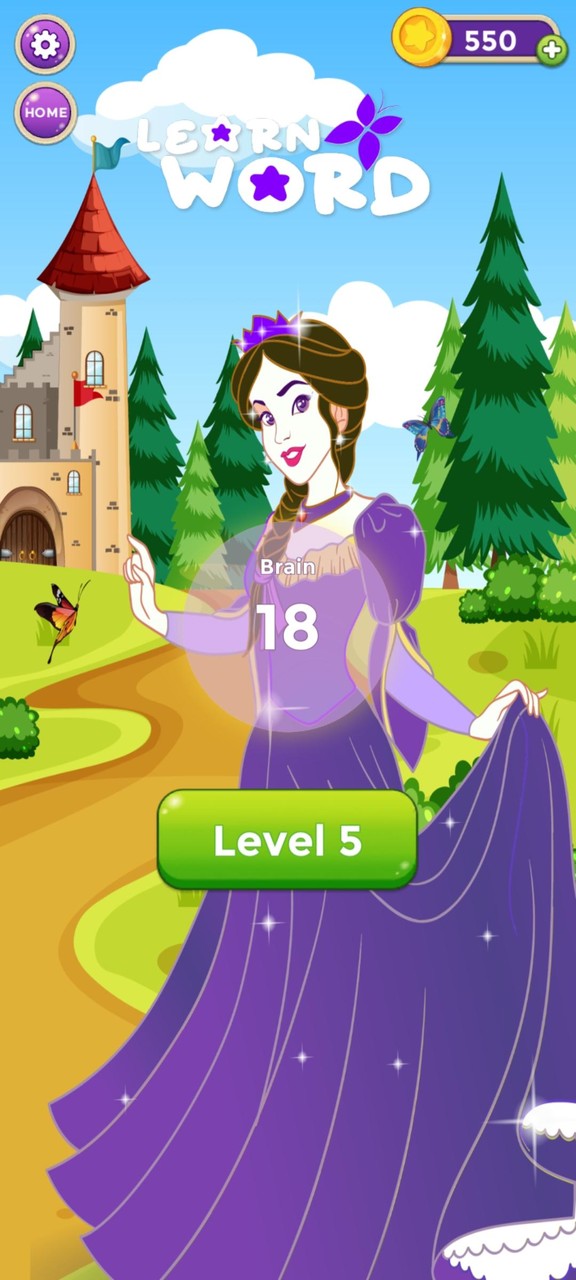 LearnWord - Princess screenshot image 2_Popularmodapk.com