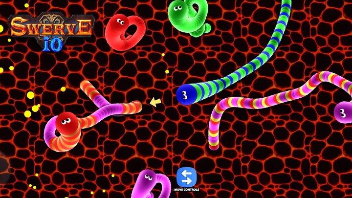 Swerve.io - Worm Games screenshot image 3_Popularmodapk.com