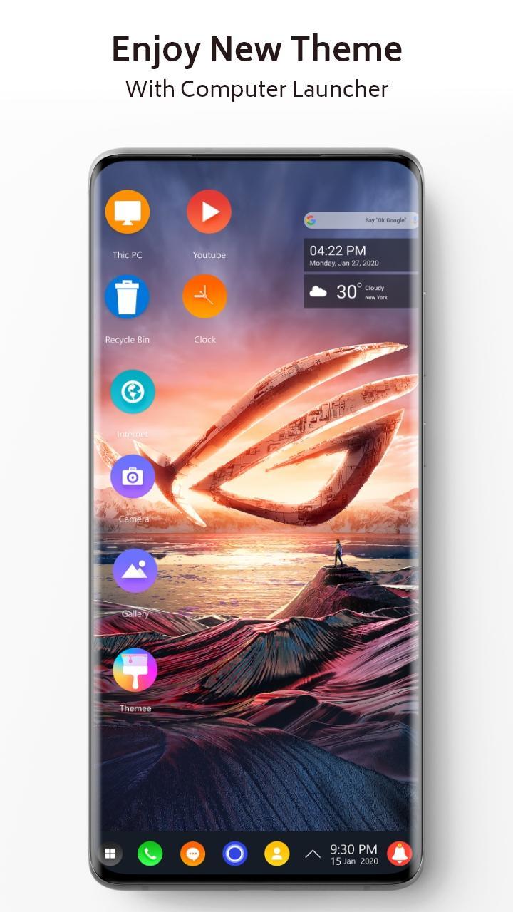 Rog Theme for launcher screenshot image 31_Popularmodapk.com