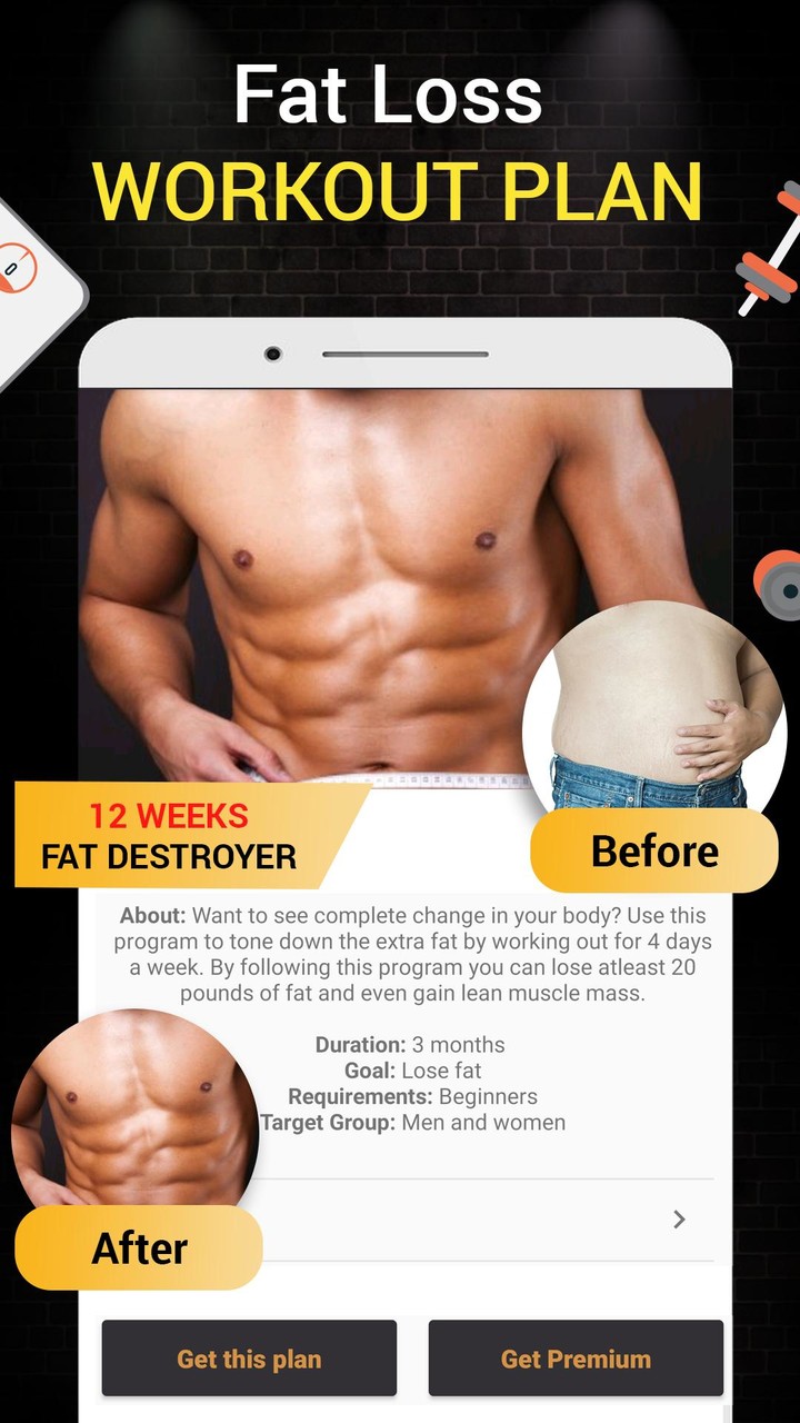 Pro Gym Workout (Gym Workouts & Fitness) screenshot image 6_Popularmodapk.com