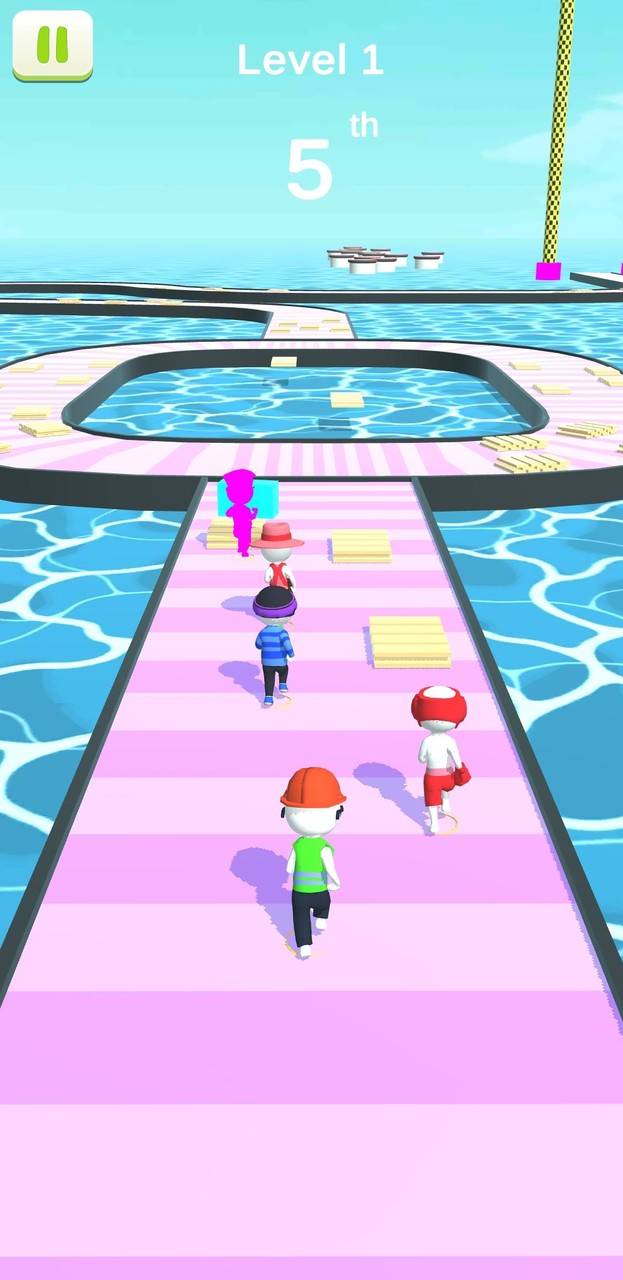 ShortCut Fun Run Race 3D screenshot image 2_Popularmodapk.com