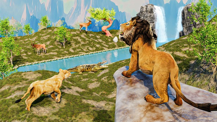 Beast Lion Games: Animal Games screenshot image 4_Popularmodapk.com