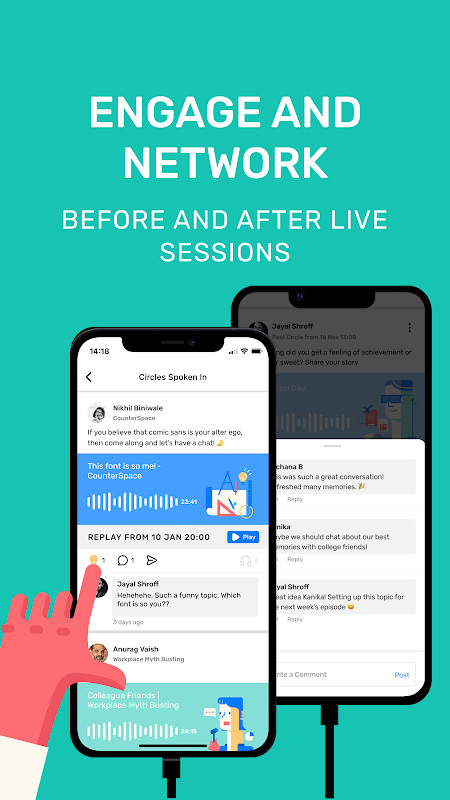 Mentza: Live Audio Communities screenshot image 8_Popularmodapk.com