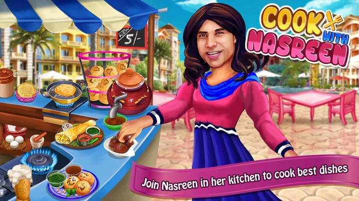 Cooking with Nasreen Chef Game screenshot image 3_Popularmodapk.com