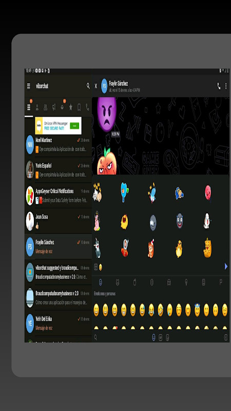 viborchat Messenger screenshot image 14_Popularmodapk.com