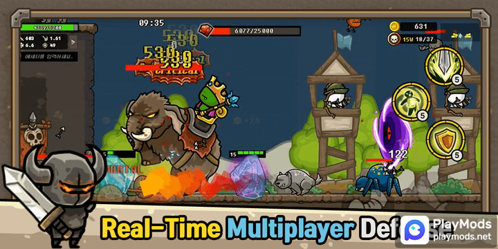 Castle Defense Online<span>(Speed change)</span> screenshot image 1_Popularmodapk.com