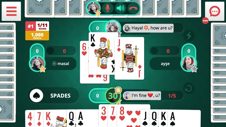 Spades Online screenshot image 1_Popularmodapk.com