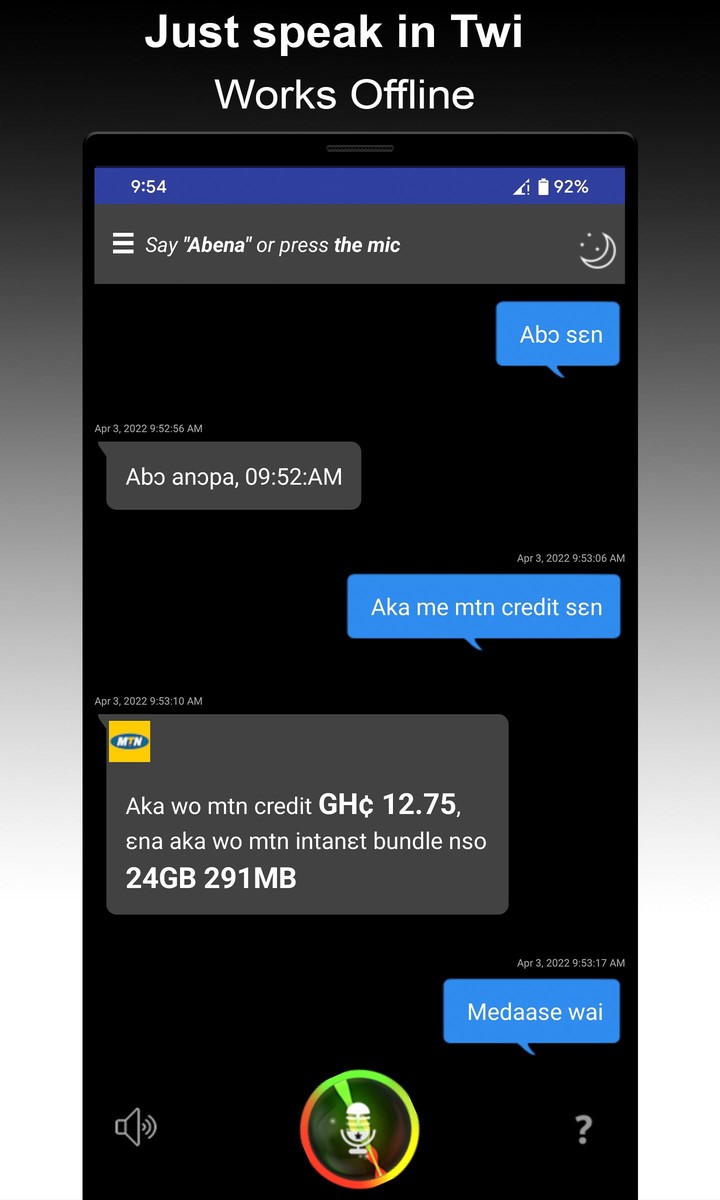Abena AI - Twi Voice Assistant screenshot image 12_Popularmodapk.com