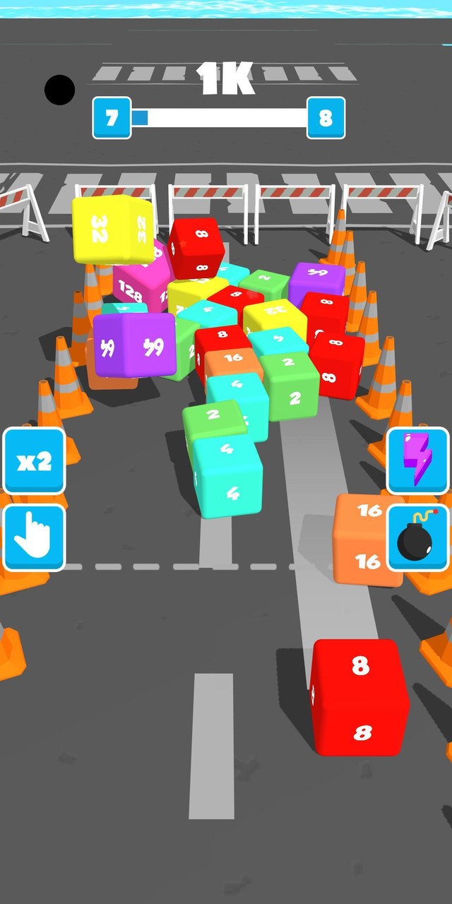 Cubic Smash: Cube Merge Up Hit screenshot image 4_Popularmodapk.com