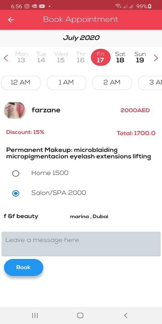 Barbra, beauty professionals booking app. screenshot image 6_Popularmodapk.com