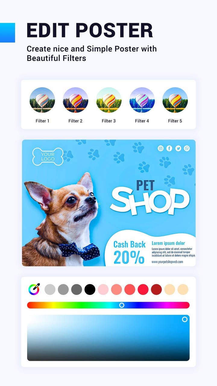 PostArt - Poster Maker & Video screenshot image 15_Popularmodapk.com