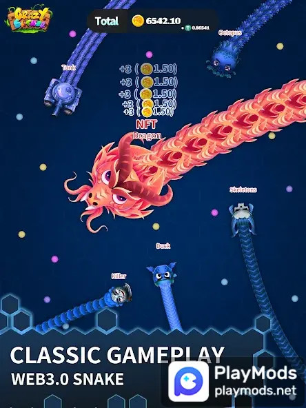 Crazy Slither<span>(Speed change)</span> screenshot image 1_Popularmodapk.com