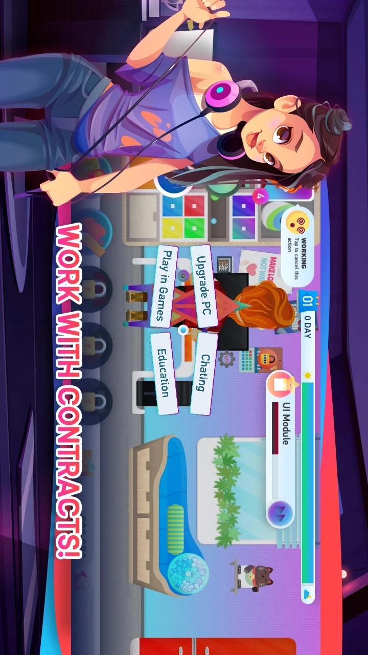 Freelancer Simulator 2: Idle Startup Simulator(Unlimited Money) screenshot image 8_Popularmodapk.com