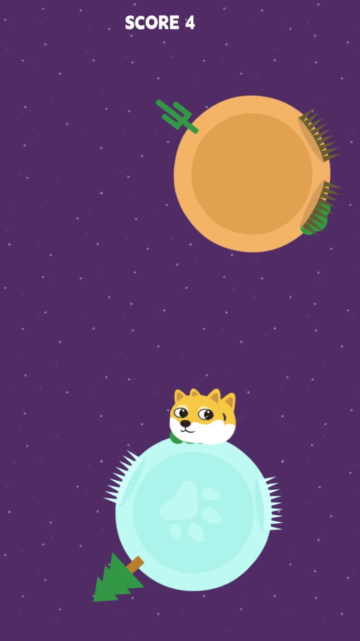Dog Jump:Planet escape games screenshot image 4_Popularmodapk.com