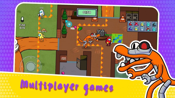 Melon Rainbow Friend screenshot image 2_Popularmodapk.com