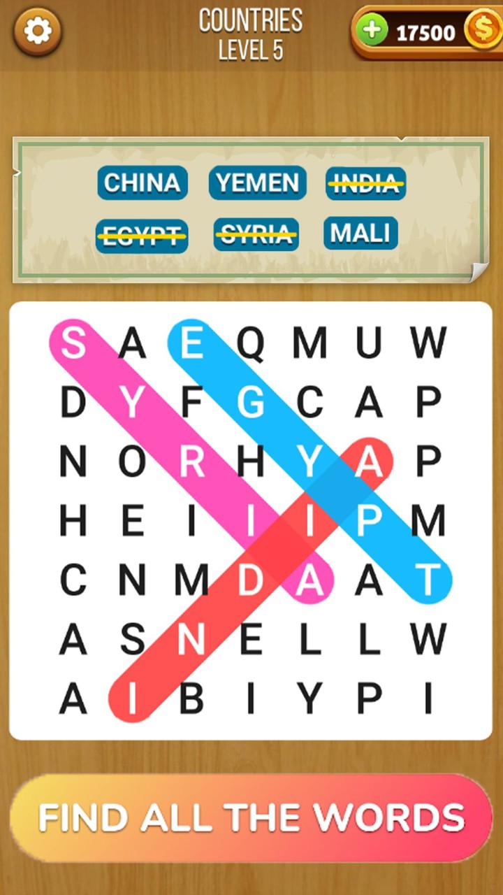 Word Search - Crossword puzzle screenshot image 1_Popularmodapk.com